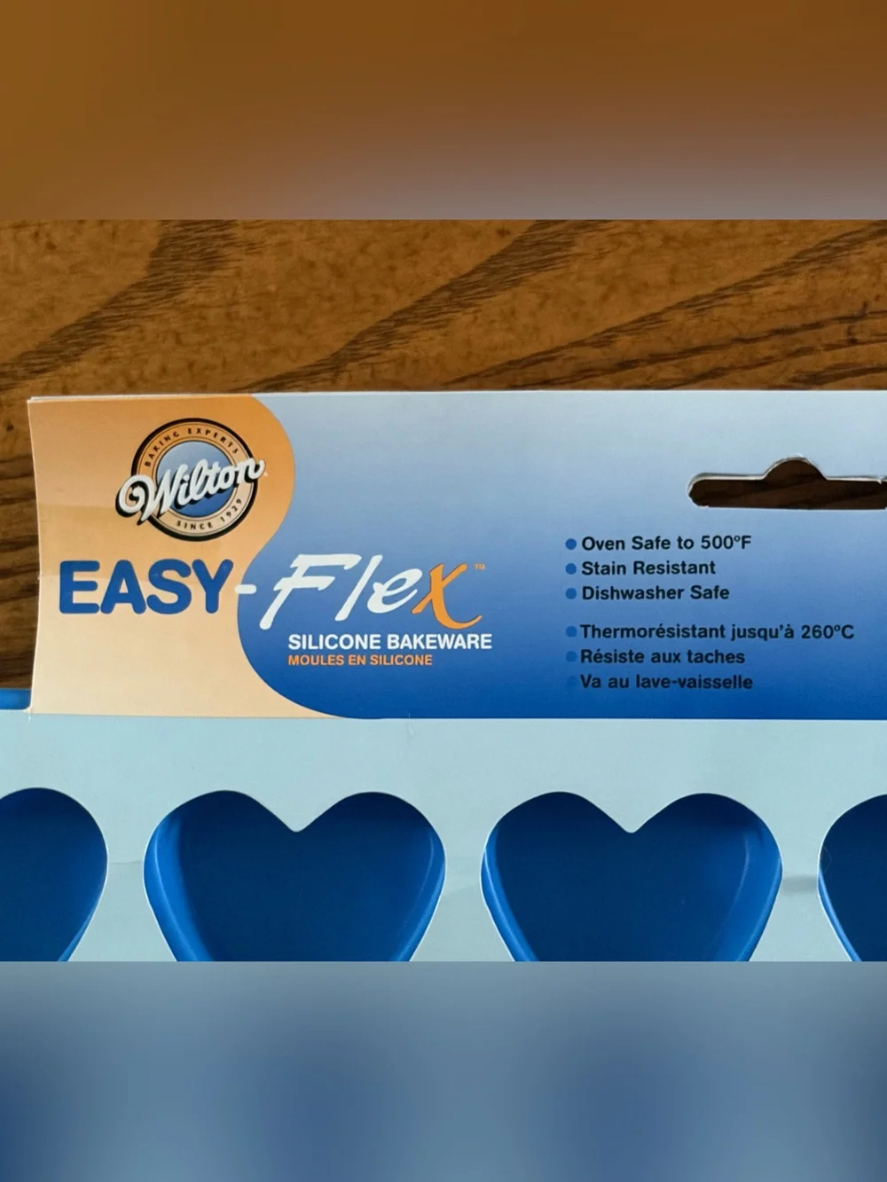 Wilton Easy Flex Silicone Mini Heart Mold